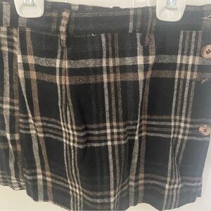 Plaid Skorts- perfect for fall weather